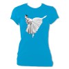 Anna Pavlova "If I could have said it" T-Shirt Blue Front