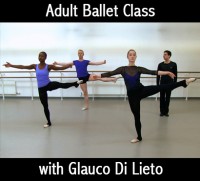 Adult Ballet Class with Glauco Di Lieto - Downloadable video
